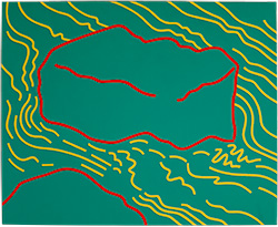 River Rock 2, Oil on canvas, 712x915, 2019